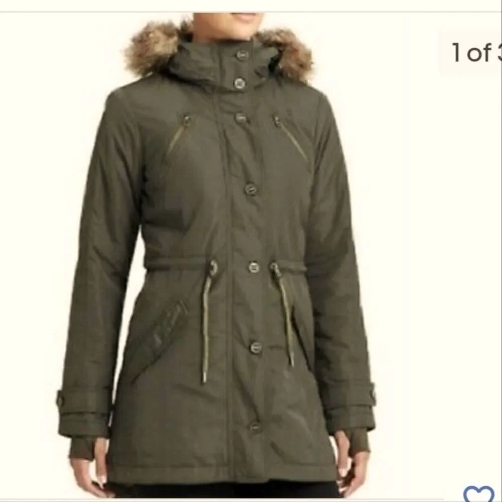 Athleta Peak Parka Hooded Jacket S